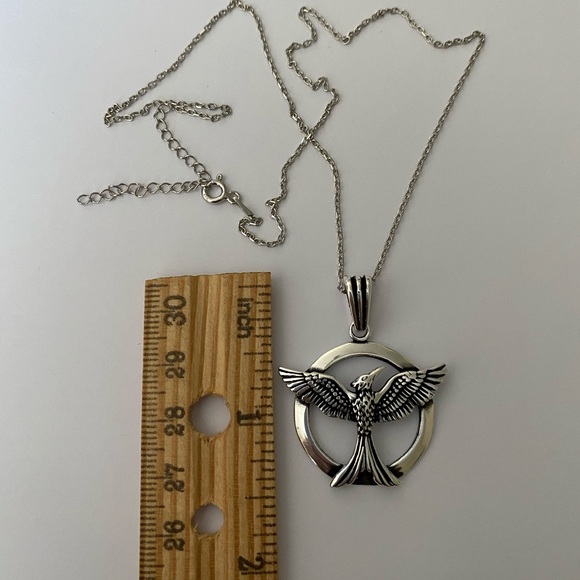 925 Sterling silver eagle necklace - Picture 3 of 6